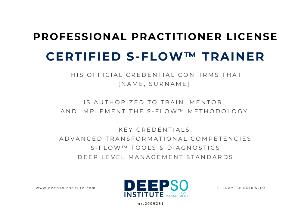 Deepso Institute Professional S-Flow Trainer